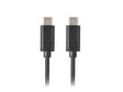 EAN 5901969416312 - Lanberg CA-CMCM-10CU-0018-BK cable USB USB 2.0 1,8 m USB C Negro imagen 1