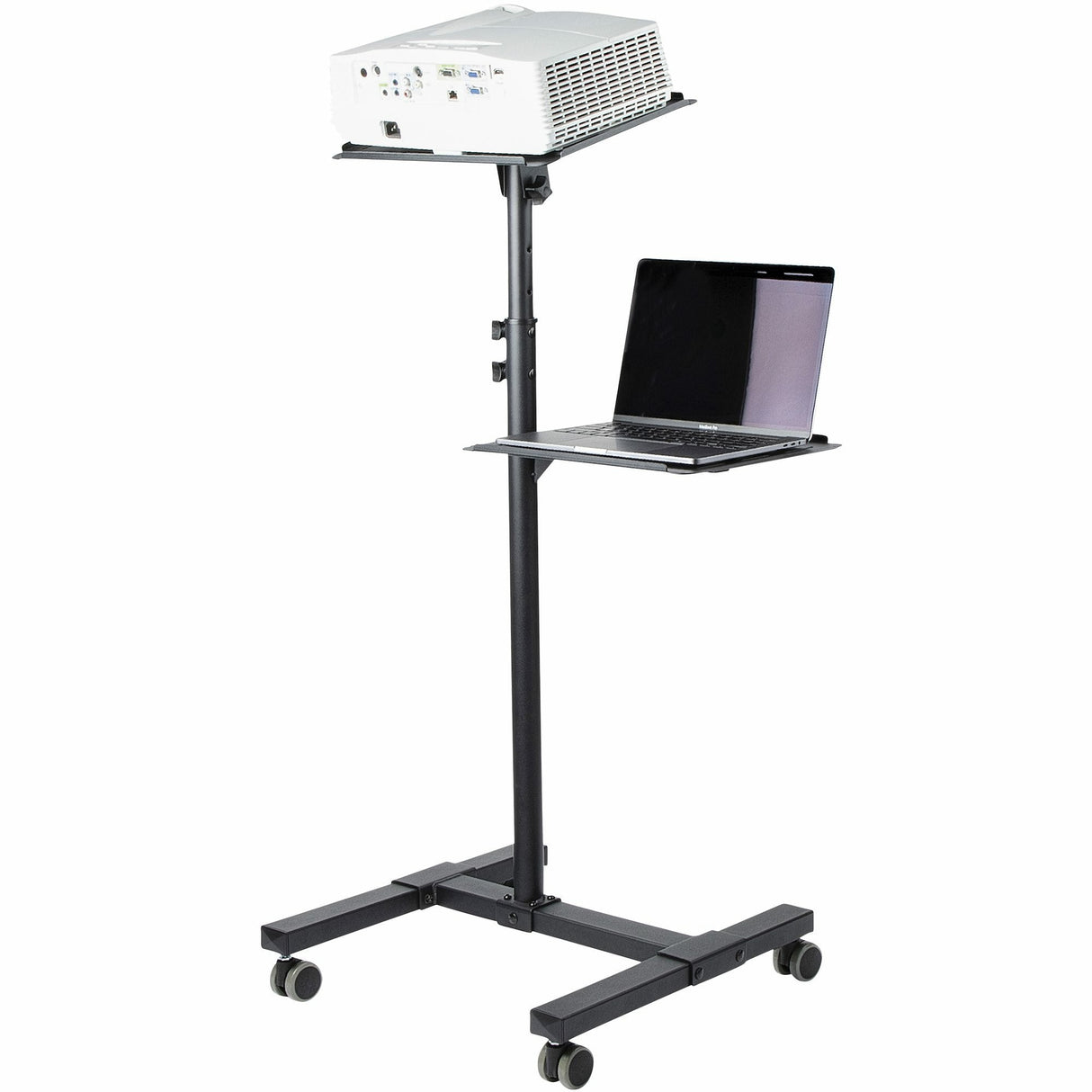 EAN 0065030889964 - StarTech.com ADJPROJCART mueble y soporte para dispositivo multimedia Negro Carro para administración de  imagen 3