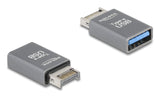 Delock Adaptador Usb 10 Gbps Typ-E Key A Macho A Usb Typ-A Hembra Metall