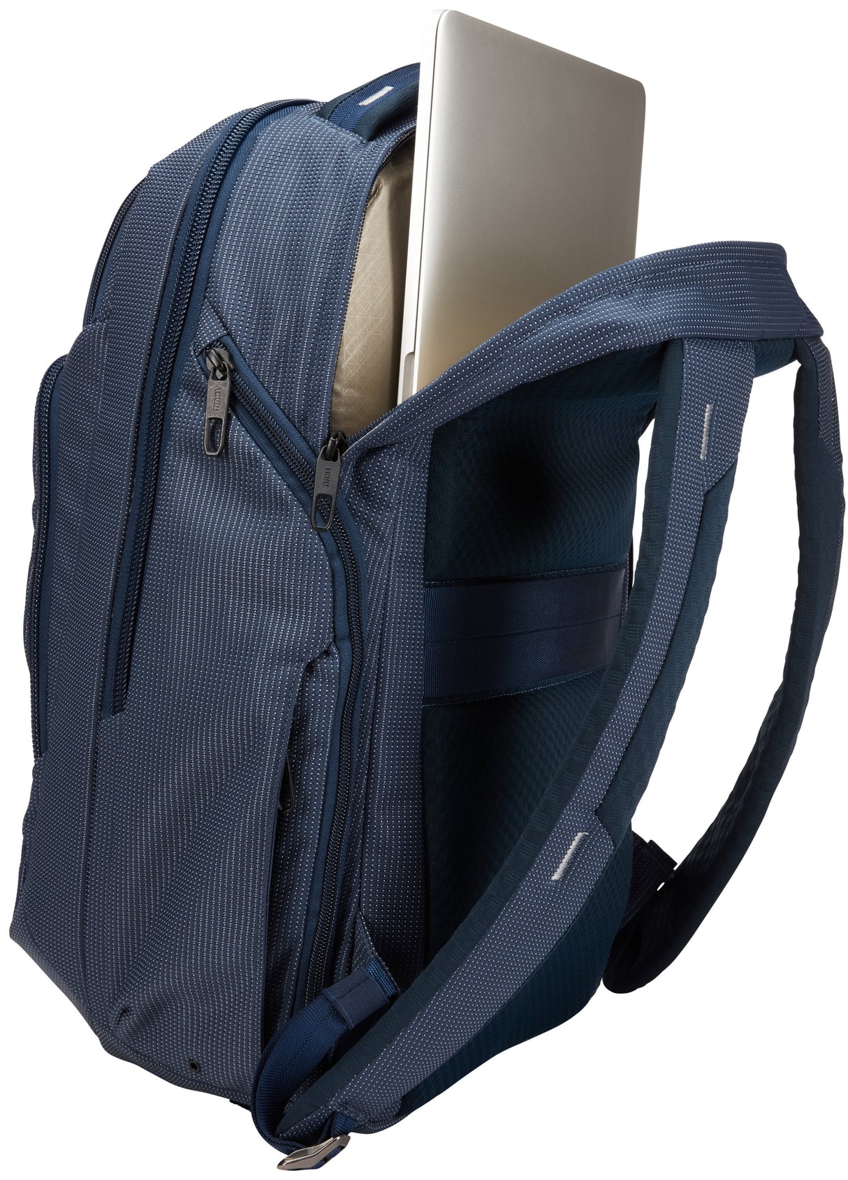 Mochila Thule Crossover 2 Dress Blue 30l Compartimento Acolchado Para Portátiles Hasta 15.6'/39.6cm Bolsillo Con Bloqueo Rfid Nailon