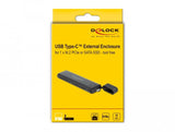 Delock Caja Externa Ssd Combo M.2 Nvme Pcie Oder Sata Ssd -
