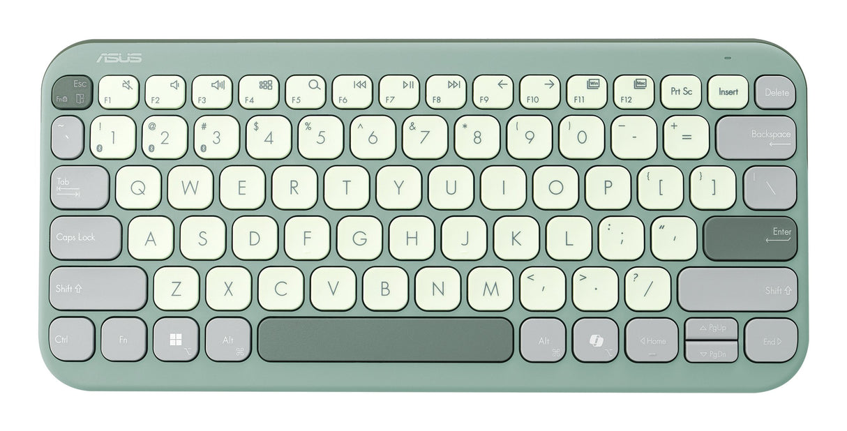 EAN 4711387539019 - ASUS KW100 KEYBOARD/GN/UI/80 teclado Universal Bluetooth Verde imagen 1