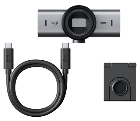 EAN 5099206109346 - Logitech 960-001530 cámara web 8,5 MP 4096 x 2160 Pixeles USB 3.2 Gen 1 (3.1 Gen 1) Aluminio, Negro imagen 6