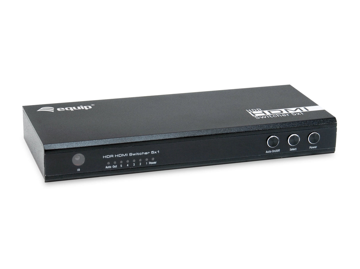 Equip Switch 5x1 Hdmi 2.0 4k/60hz Negro
