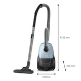 EAN 8720389073991 - Philips 2000 series XD1142/10 aspiradora 3 L Aspiradora cilíndrica Secar 800 W Bolsa para el polvo imagen 4