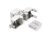 Roline Cat.6a (Class Ea) Keystone, Rj-45, Geschirmt, Werkzeuglos, Silberfarben