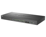 Switch Gestionable D-Link Dms-1250-12tp 8x Multigigabit 2.5g Poe+ 2 X 10g + 2 X 10g Sfp+ 240w