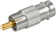 EAN 4040849113550 - Goobay 11355 cambiador de género para cable BNC RCA Plata imagen 1