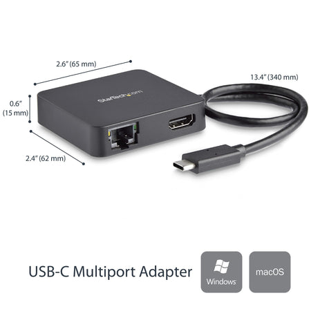 EAN 0065030868266 - StarTech.com DKT30CHD base para portátil y replicador de puertos Alámbrico USB 3.2 Gen 1 (3.1 Gen 1) Type imagen 2