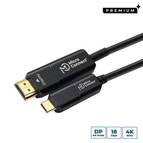 EAN 5706998942388 - Microconnect USB3.1CHDMI15OP adaptador de cable de vídeo 15 m USB Tipo C HDMI Negro imagen 1