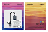 Hub Usb + Usb Tipo-C 3.0 Nanocable 10.03.0412 3xusb 1xrj45 Gris