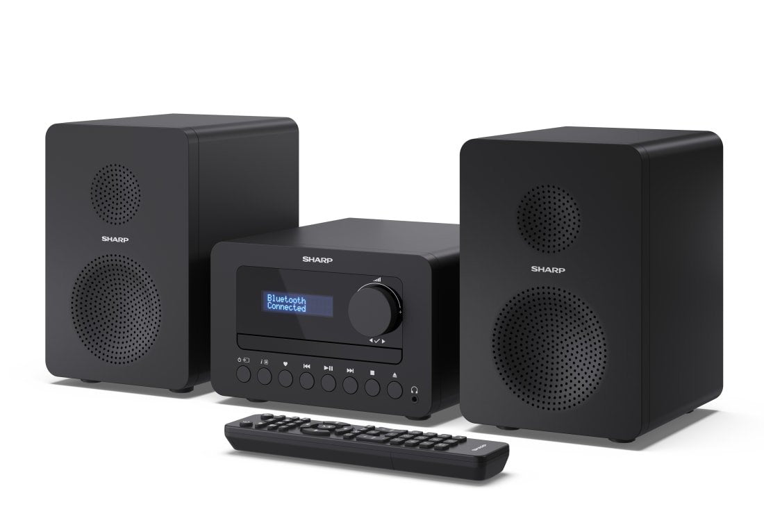 Sharp Xl-B520d Dab+/Bt Hifi-Anlage Schwarz