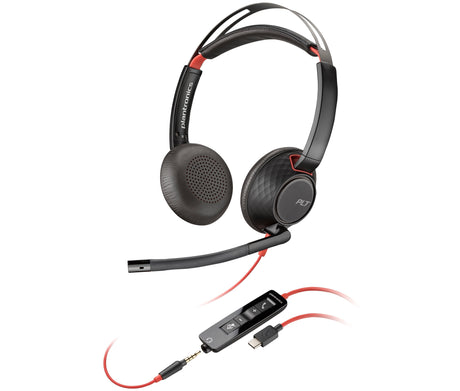 EAN 0197497174328 - Poly Blackwire C5220 USB-C Headset +Inline Cable (Bulk) Alámbrico Diadema Oficina/Centro de llamadas USB  imagen 4