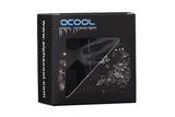 Alphacool 17463 Accesorio O Pieza De Sistema De Refrigeración Para Ordenador Racor, Embrague Negro (Mate), Racor, Latón, Negro, 1/4", 40 Mm, 2,1 Cm