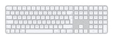 EAN 0195949655036 - Apple Magic teclado Universal USB + Bluetooth QWERTY Sueco Blanco imagen 1