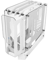 Caja Semitorre Atx Mc-Edge Blanco Mars Gaming Bahías Int:1x3'5,3x2'5/ 1xusb3.0/ 1xusb-C 3.0/ Audio In/Out/ Sistema De Gestión De Cableado Interno/ Hasta 7 Ventiladores De 120mm