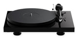 Pro-Ject Debut Evo 2, Audiophiler Plattenspieler , Negro Hochglanz