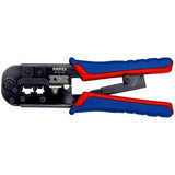 Crimpadora Knipex 97 51 10 Rj11-, Rj45 Negro, Azul, Rojo