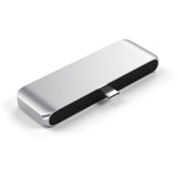 Satechi St-Tcmphs Base Para Portátil Y Replicador De Puertos Usb 3.2 Gen 1 (3.1 Gen 1) Type-C Plata