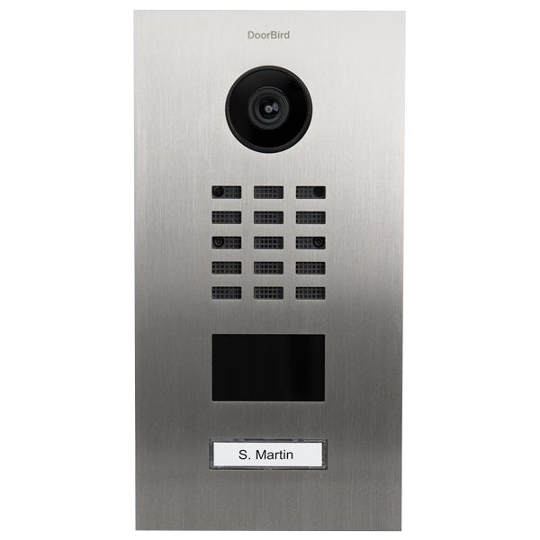 EAN 4260423870055 - DoorBird D2101V sistema de intercomunicación de video Acero inoxidable imagen 1