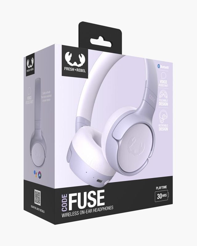 EAN 8720249805984 - Fresh 'n Rebel Code Fuse Auriculares Inalámbrico Diadema Llamadas/Música USB Tipo C Bluetooth Lila imagen 6