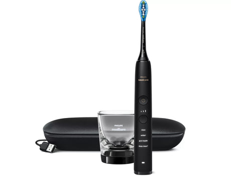 EAN 8710103935957 - Philips Sonicare DiamondClean HX9911/09 cepillo eléctrico para dientes Adulto Cepillo dental sónico Negro imagen 2