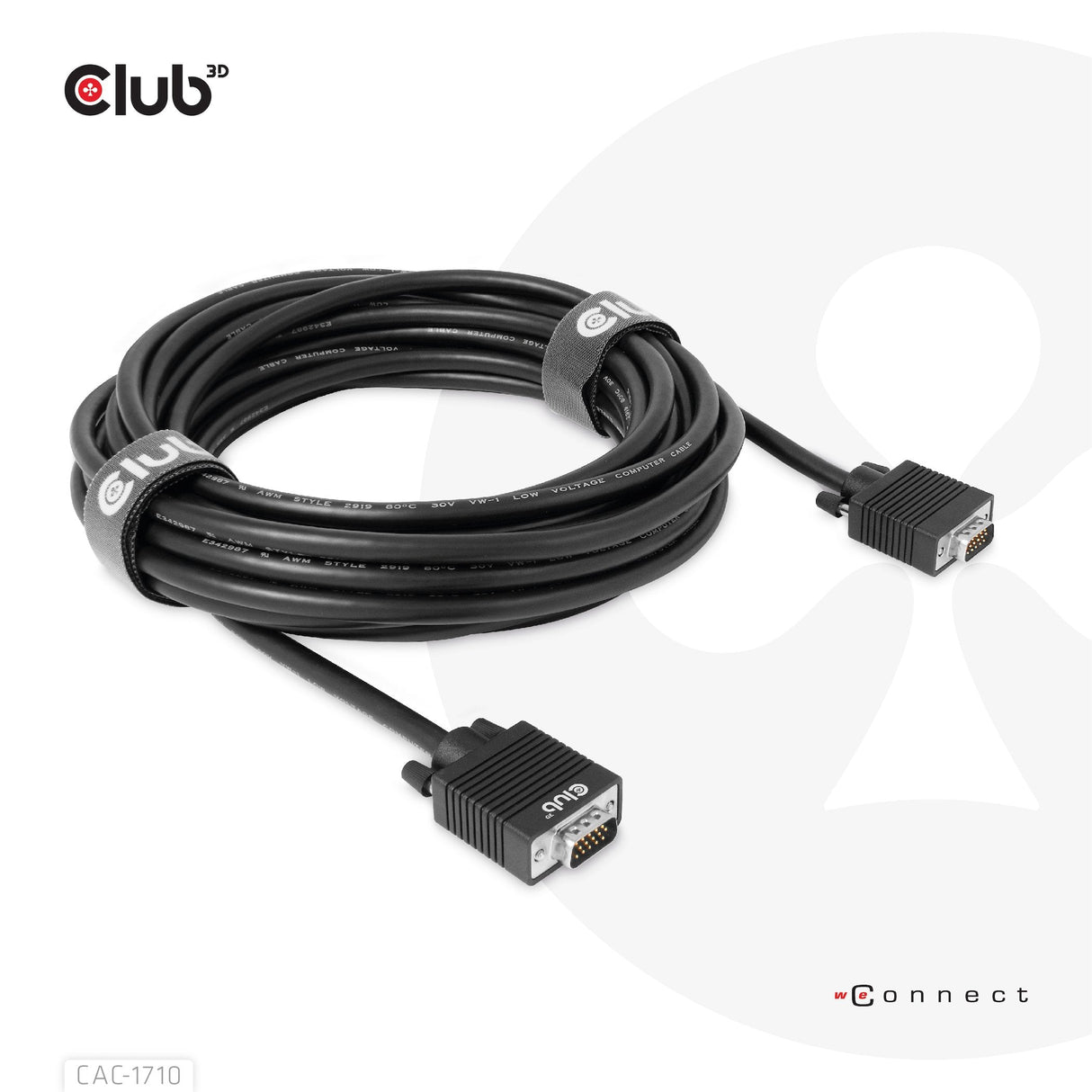 EAN 8719214472191 - CLUB3D CAC-1710 cable VGA 10 m VGA (D-Sub) Negro imagen 7
