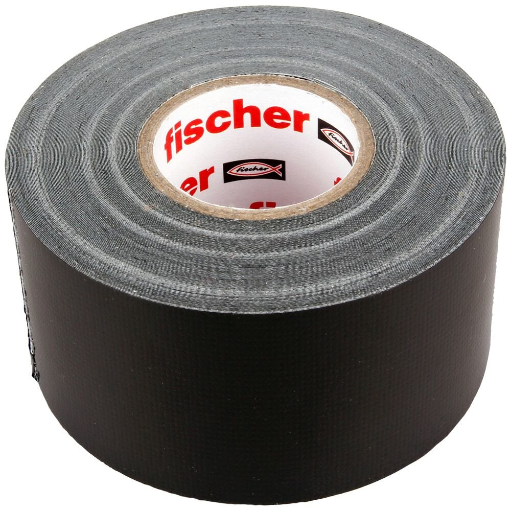 Cinta Americana Negra 25m X 48mm 560903 Fischer