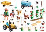 Playmobil 71442 Country Traktor Mit Anhänger Und Wassertank
