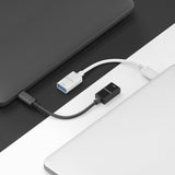 Adaptador Purelink Usb-C A Usb-A - Usb 3.1 Gen 1 - Iseries - Negro - 0.10m