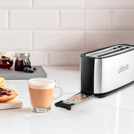 EAN 8422160061561 - Ufesa Duo Plus 7 2 rebanada(s) 1400 W Plata imagen 2