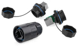 EAN 4014619709779 - Alcasa IC06-R103 conector RJ45 Negro imagen 5