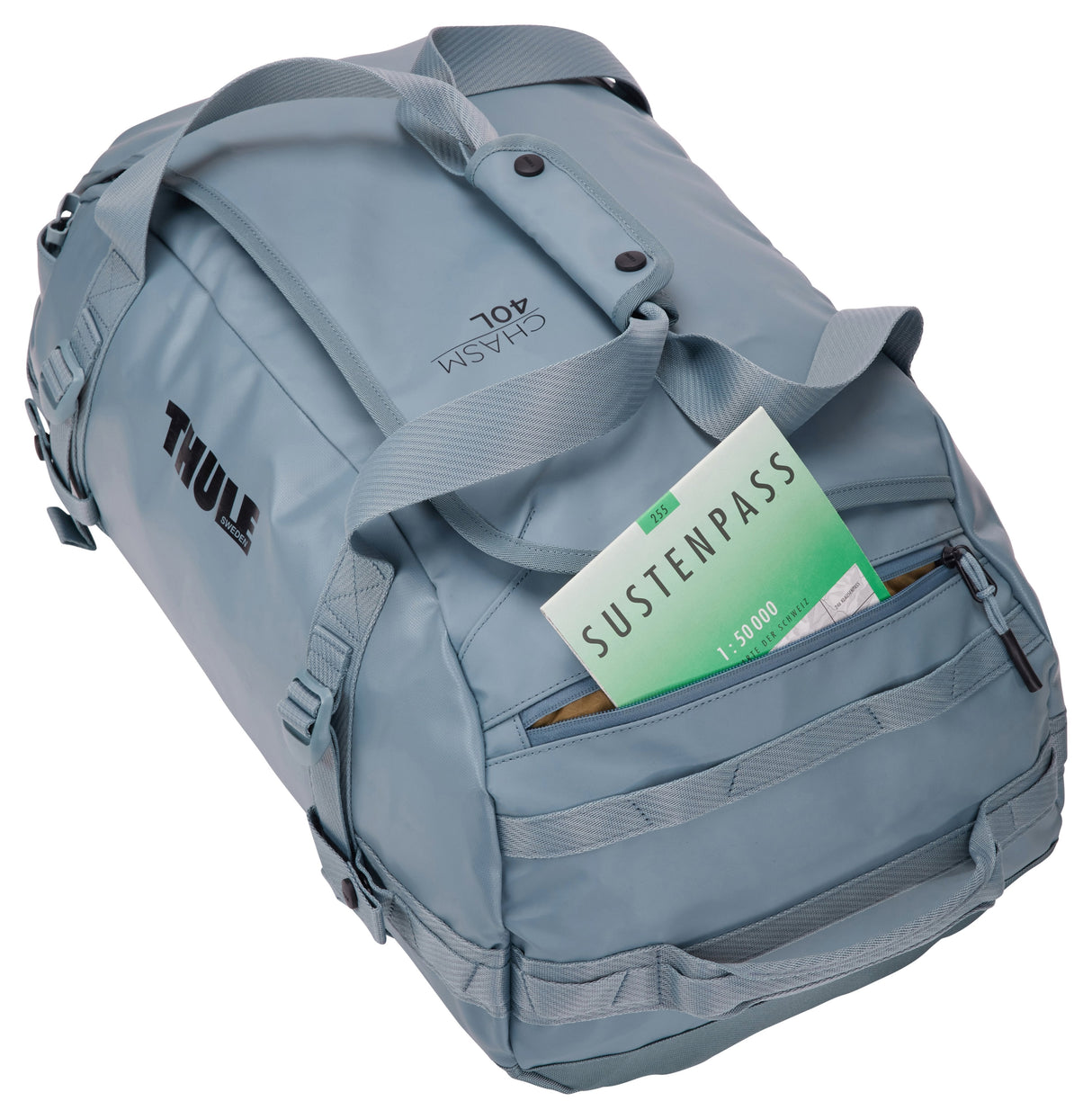 EAN 0085854255226 - Thule Chasm TDSD302 Pond Gray bolso de lona 40 L Poliéster Gris imagen 12