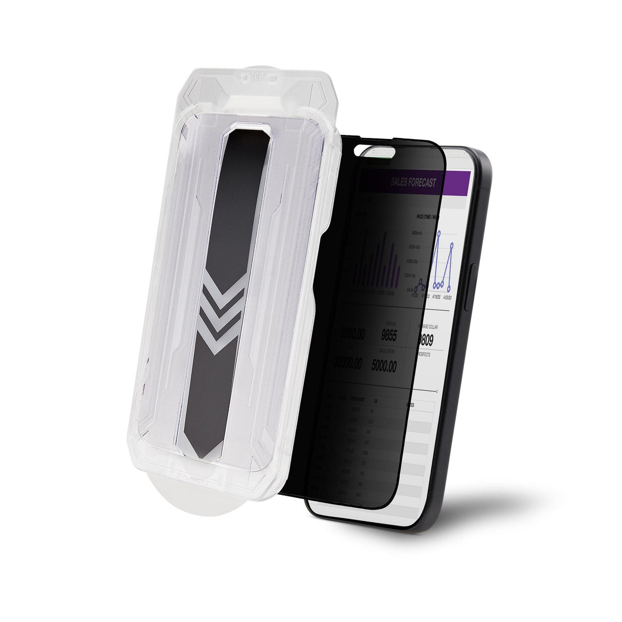 Startech.Com - Bildschirmschutz Für Handy - 4-Wege, Sichtschutzfilter, Für Hochformat/Querformat, Touch-Fähig, +/-30° Si
