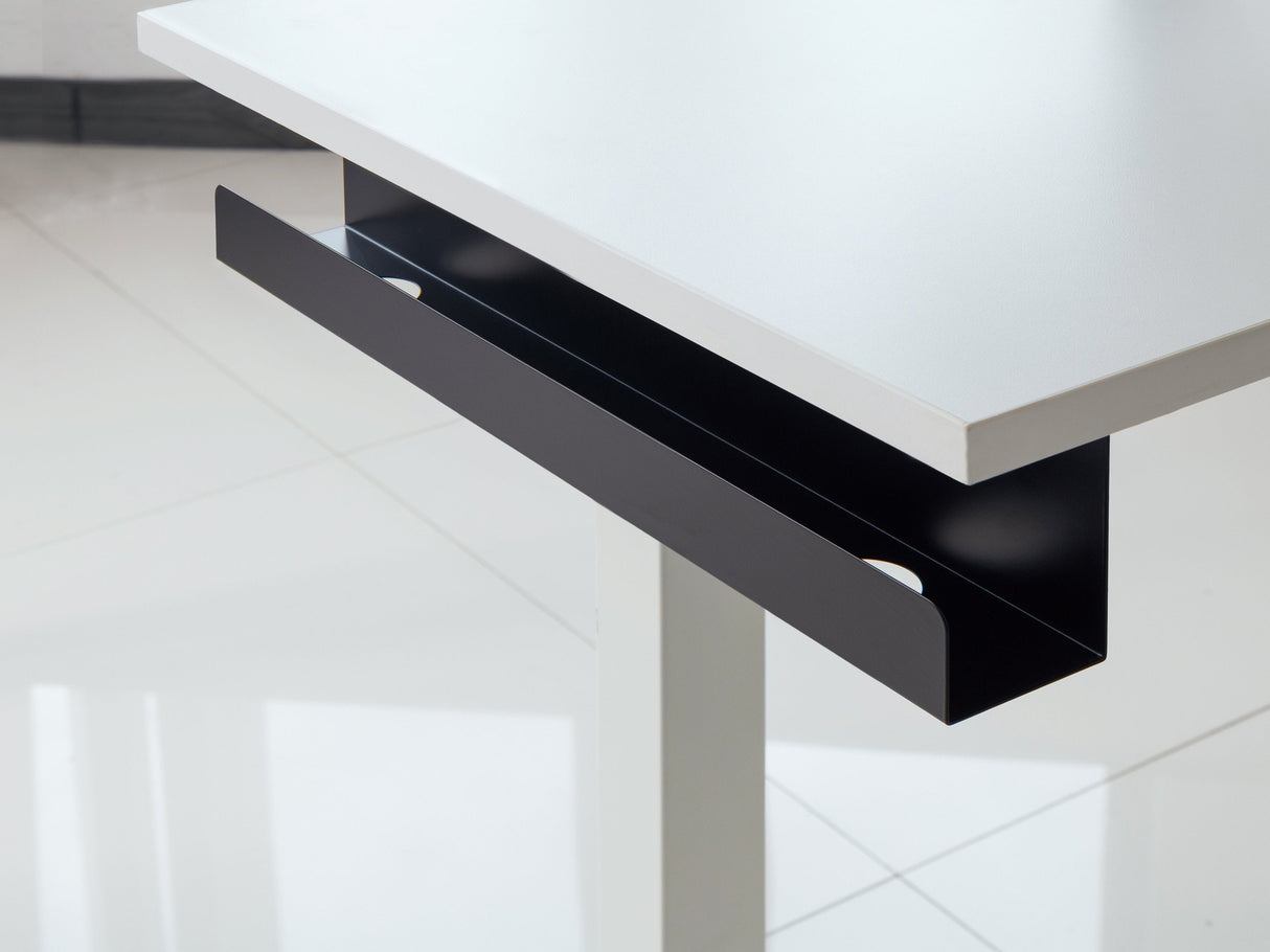 Equip 650863 Organizador De Cables Escritorio Bandeja De Cables Negro 1 Pieza(S)