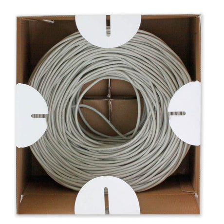 EAN 8057685305540 - Techly ITP-C6U-RI cable de red Gris 305 m Cat6 U/UTP (UTP) imagen 5