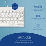 EAN 8719274492023 - R-Go Tools RGOCOFRWDWH teclado Oficina USB Francés imagen 11