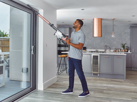 EAN 0622356254601 - Shark Stratos Aspiradora escoba 2 en 1 Batería Secar Sin bolsa Negro, Durazno imagen 16