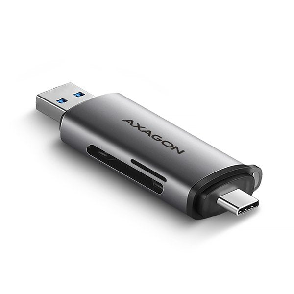 EAN 8595247904416 - Axagon CRE-SAC lector de tarjeta USB 3.0 Type-A/Type-C Gris imagen 1