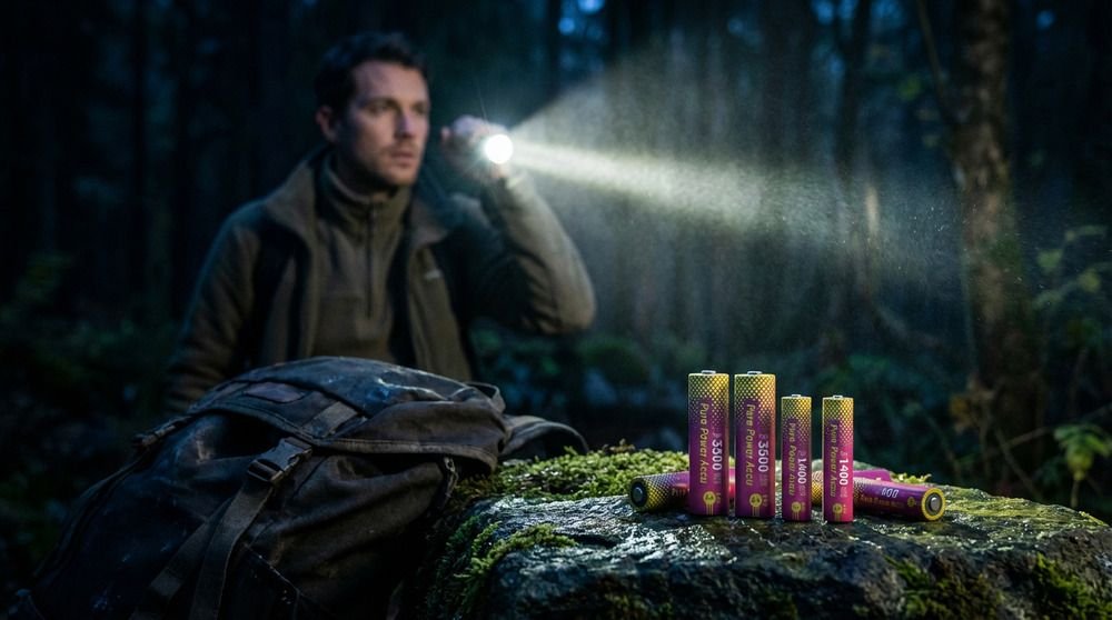 Ansmann Cargador Purepower Set Aaa Inkl. 4x Aaa 1500mah Akku