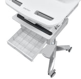 Ergotron Styleview Laptop-Wagen Sla-Antrieb 1 Schublade 1x1 Eu Bis 43,9cm 17,3zoll 9,1kg.Anhebung 51cm 66ah Power System 2x33ah 12v