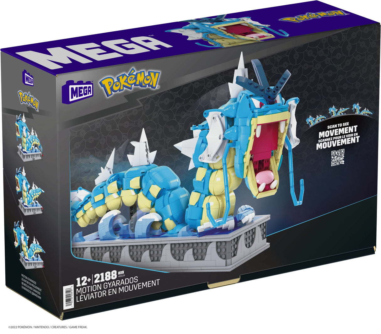 Juego De Construcción  Mega Construx Motion Gyarados Hgc24