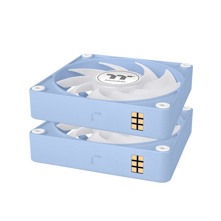 Ventilador Pc Thermaltake Ct120 Ex Argb Sync Pc Cooling Fan, De Caja Azul Claro, Paquete De 3 Cl-F196-Pl12bu-A