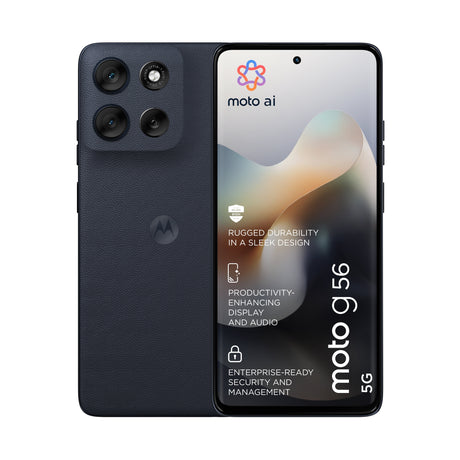 EAN 0840493603605 - Motorola moto g56 5G 17,1 cm (6.72") Ranura híbrida Dual SIM Android 15 USB Tipo C 8 GB 256 GB 5200 mAh N imagen 1