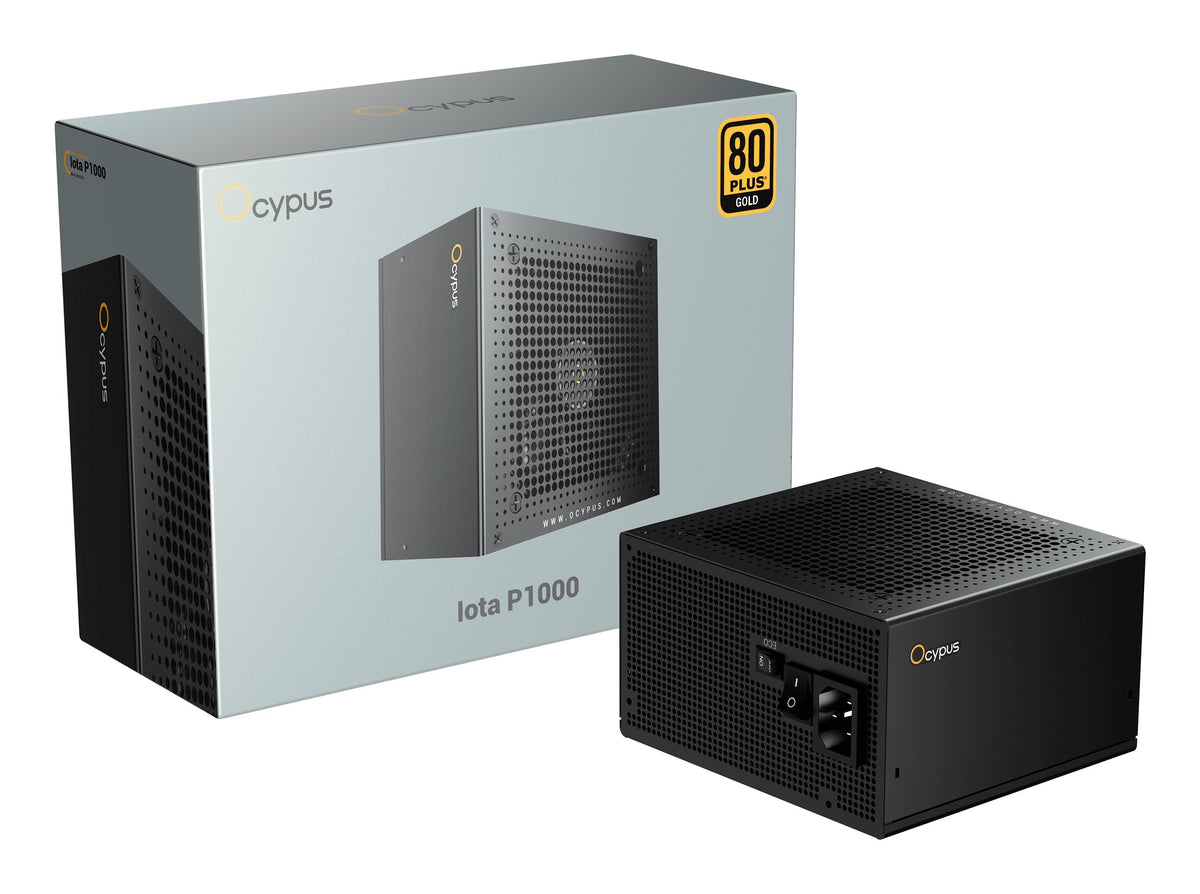 Ocypus Iota P1000 Negro (Negro, 1x 12-Pin High Power Gpu, 3x Pcie, Gestión De Cables, 1000 Watt) Iota-P1000-G1ffbk024x-Eu