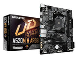 Placa Base Gigabyte A520m H Argb Am4 1xhdmi A520m H Argb