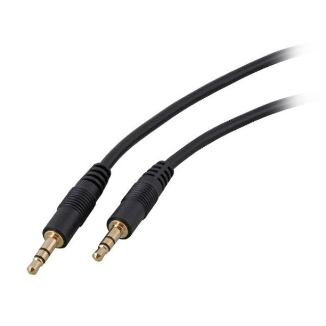 Efb Audio Cable De Conexión, Klinke 3,5mm Stereo, 10 Meter, Negro