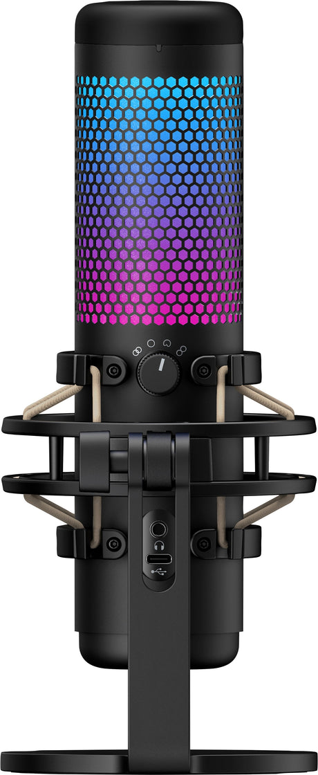 EAN 0196188049488 - HyperX QuadCast S - USB Microphone (Black-Grey) - RGB Lighting Micrófono para PC imagen 3