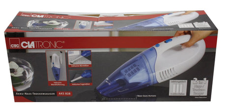 EAN 4006160810523 - Clatronic AKS 828 aspiradora de mano Azul, Blanco Sin bolsa imagen 3