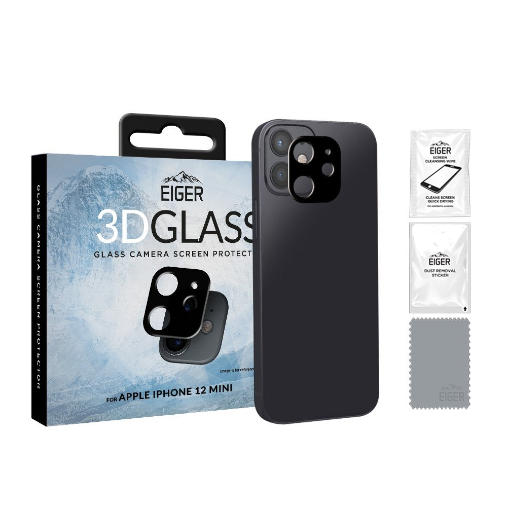 Cristal Templado Premium 3d Para Camera Compatible Apple Iphone 12 Mini - Eiger® **